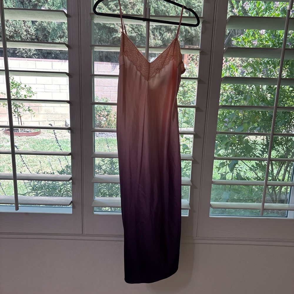 Vintage INC Ombré Slip Dress
